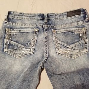Day trip bootcut jeans
